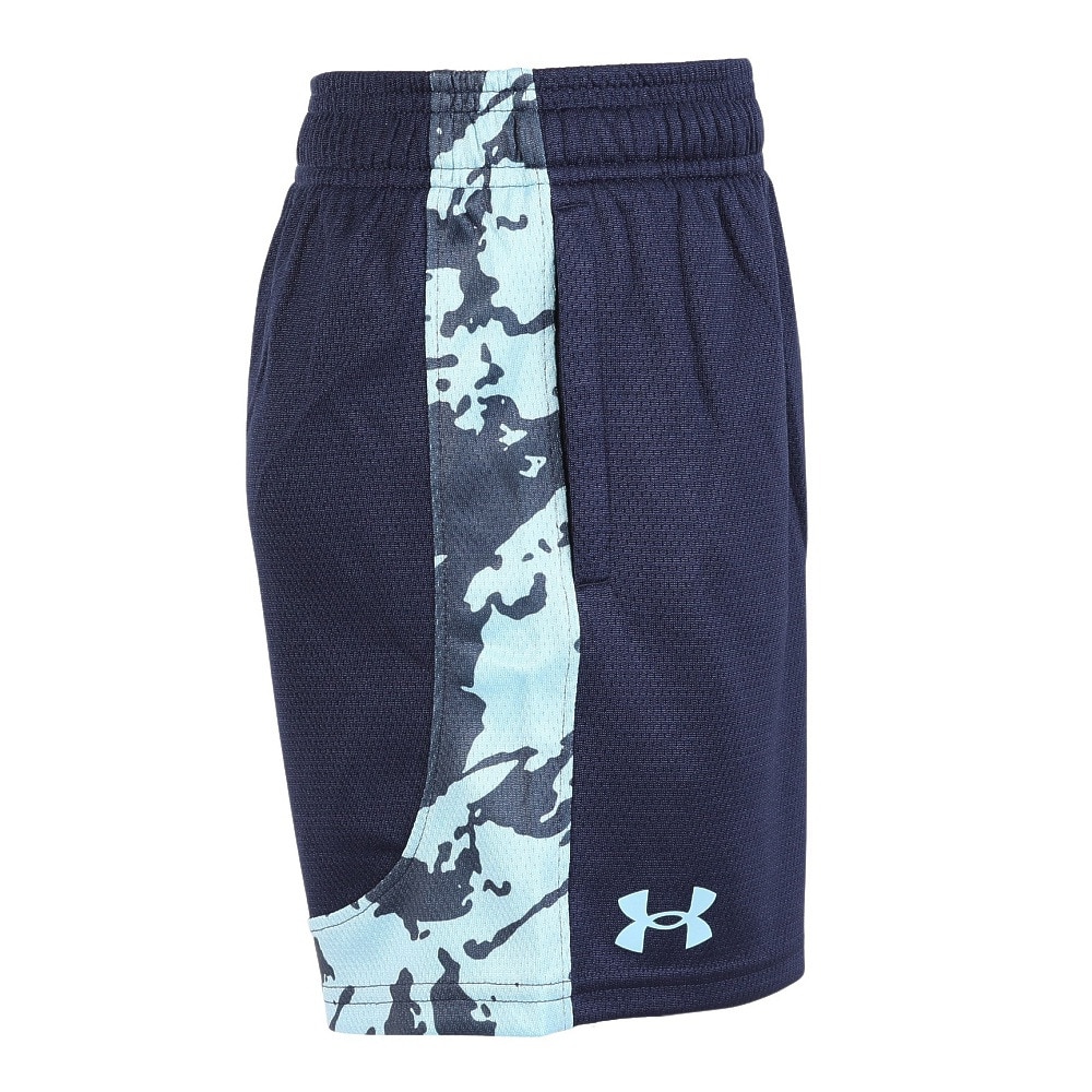 アンダーアーマー（UNDER ARMOUR）（キッズ）ジュニア UAテック プリント ブロック ショーツ 6006953 410