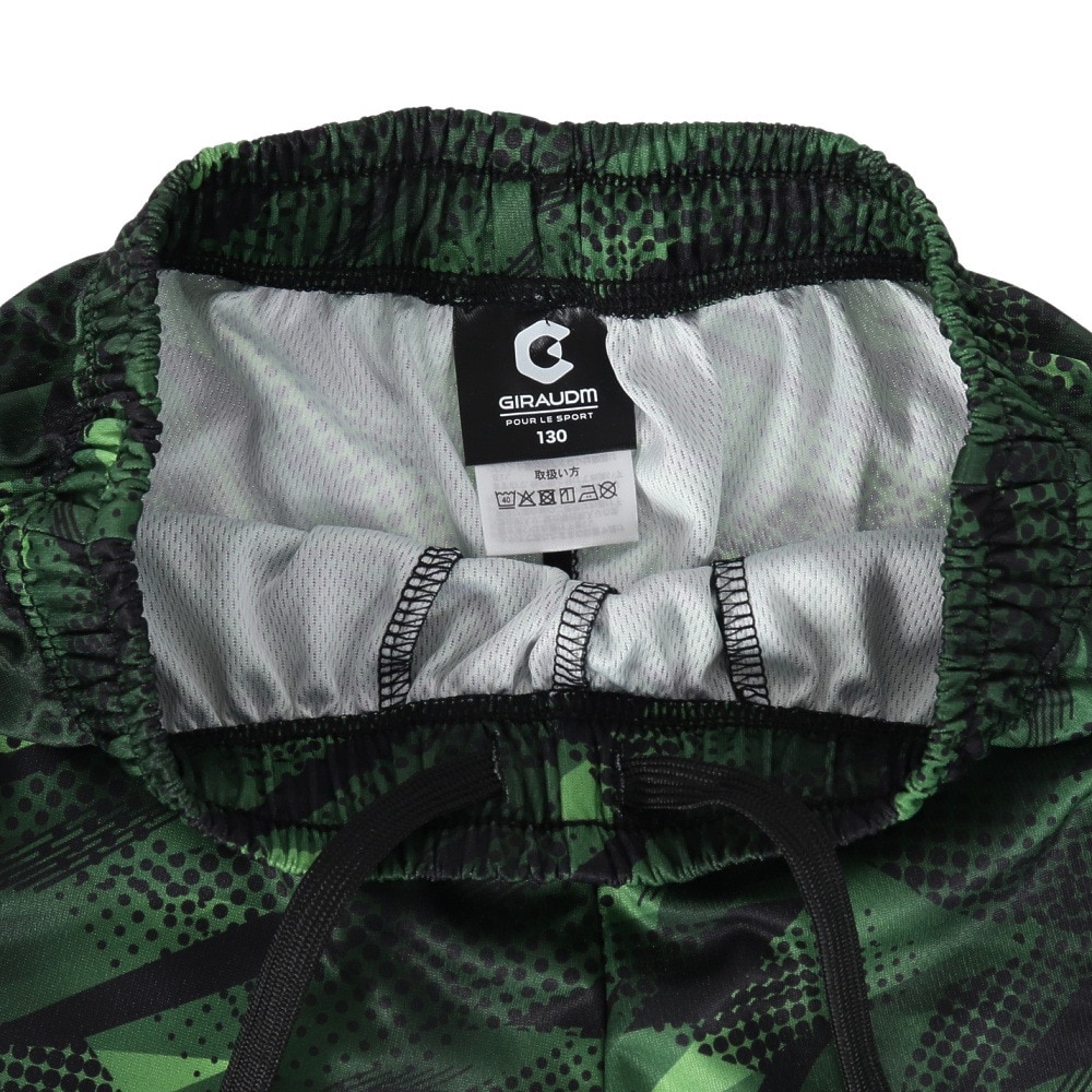 ジローム（GIRAUDM）（キッズ）ドライプラス メッシュ ハーフパンツ PT5S0056-TR868-GRJY BLK