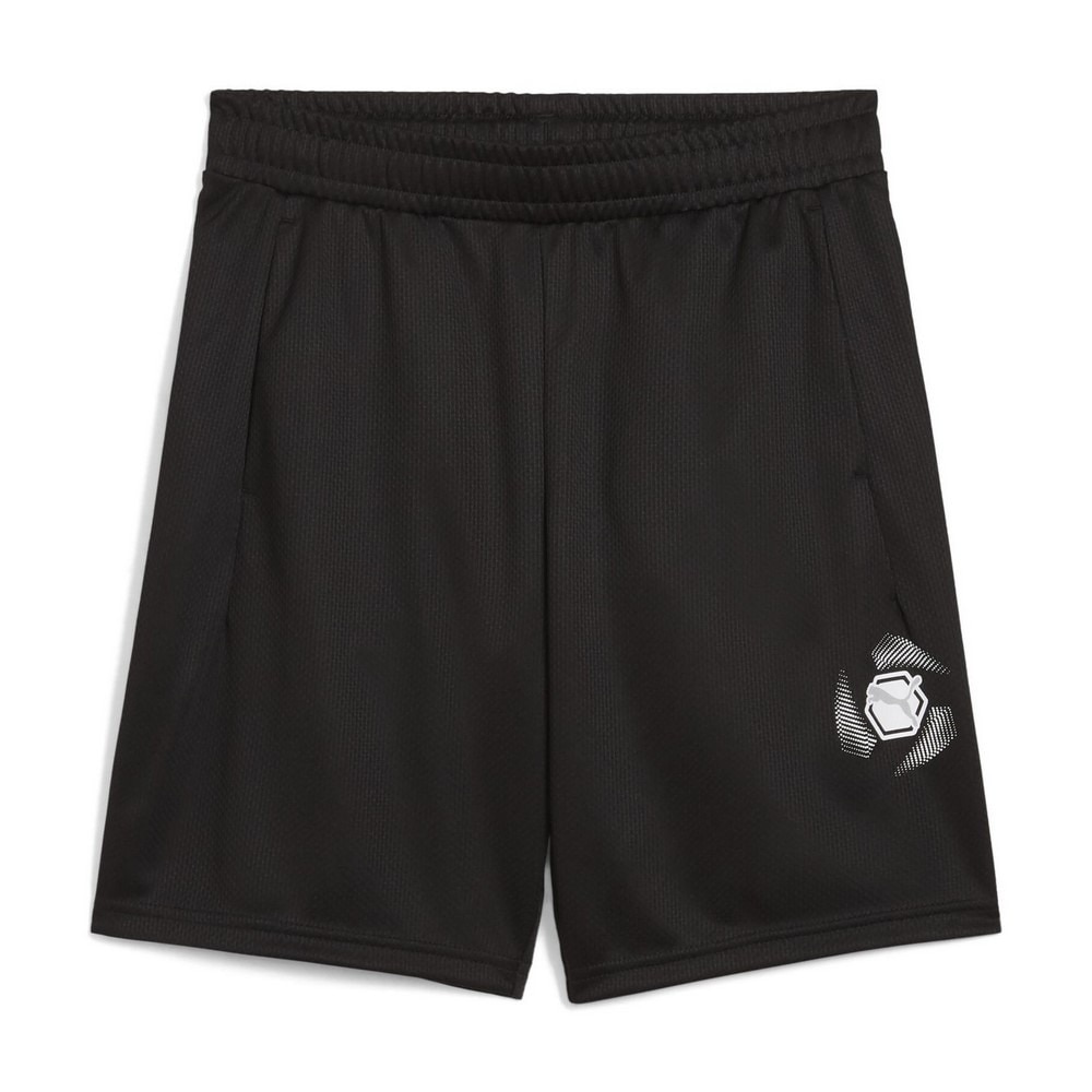 プーマ（PUMA）（キッズ）ジュニア ACTIVE SPORTS グラフィック ポリ ショーツ 687747 01 BLK