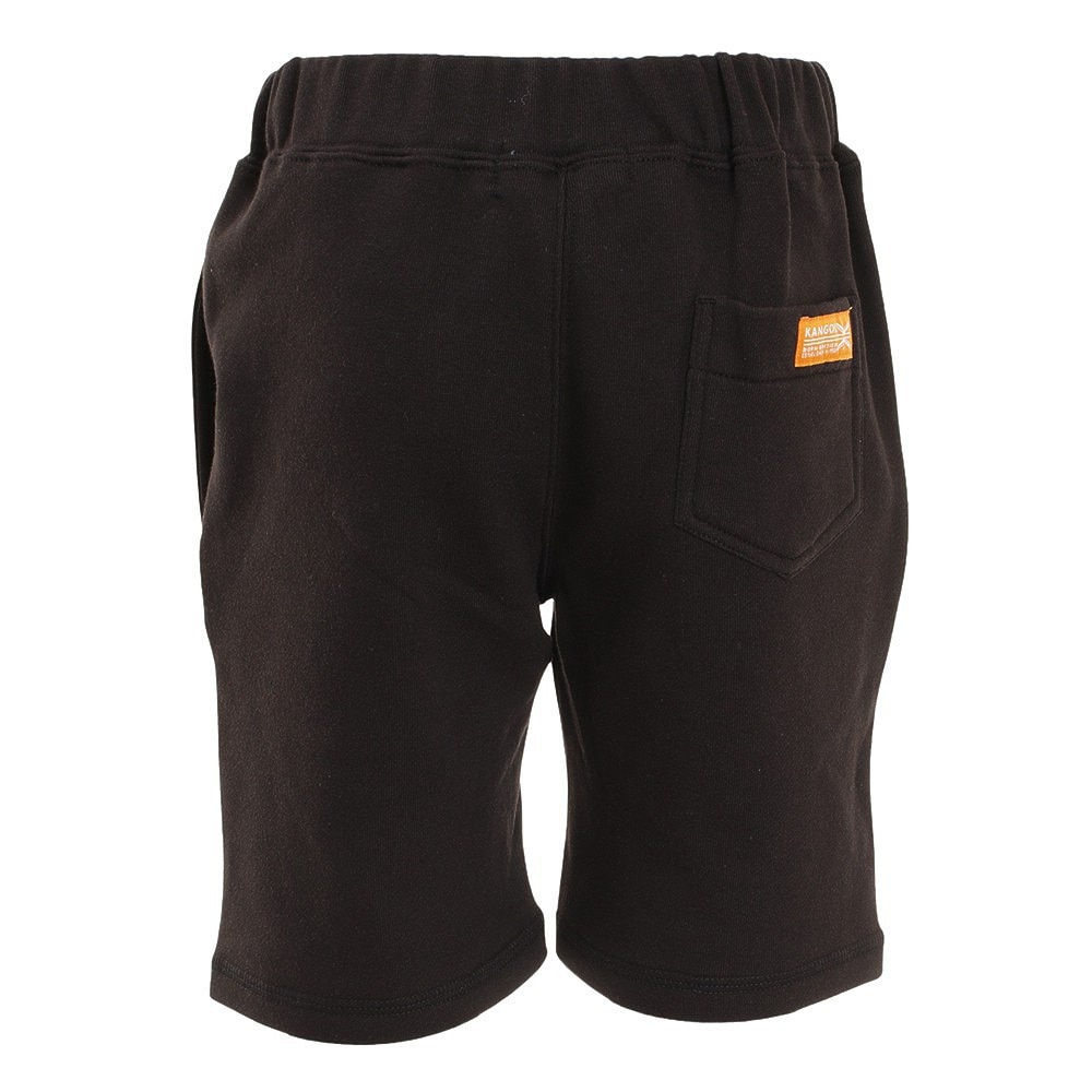 KANGOL（キッズ）裏毛ハーフパンツ 887229 BLK