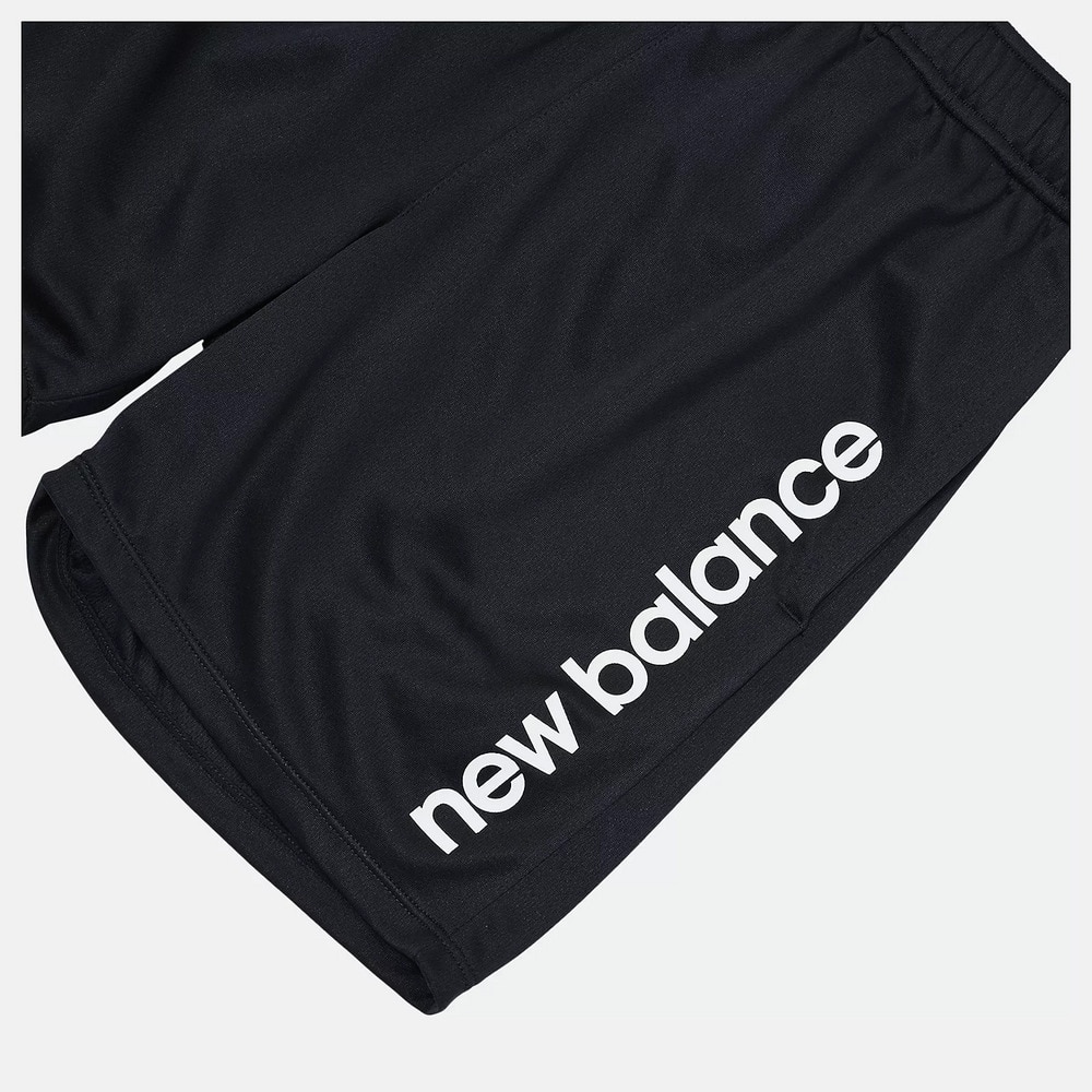 ニューバランス（new balance）（キッズ）ジュニア ニットショーツ ABS55222BK