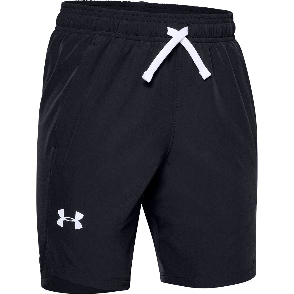  ショートパンツ ハーフパンツ ボーイズ ウーブン トレーニングショーツ 1351766 BLK/WHT AT オンライン価格