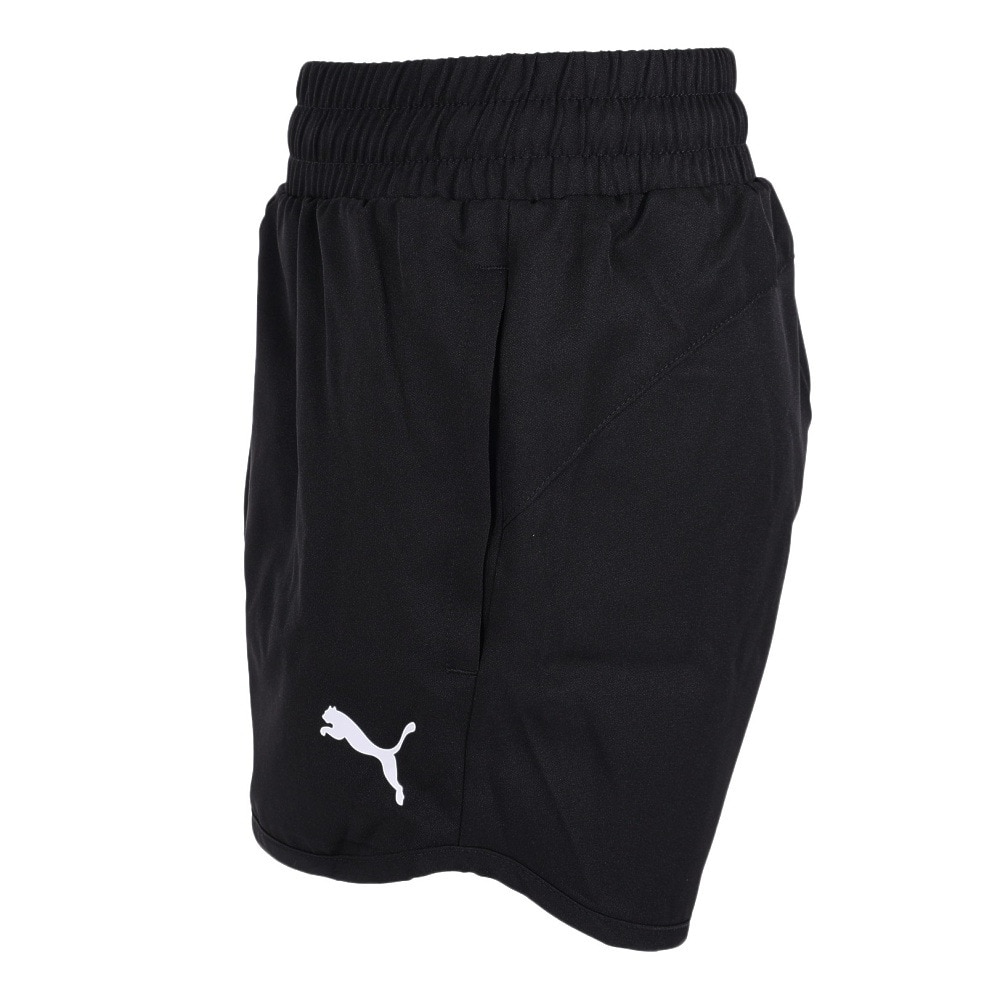 プーマ（PUMA）（キッズ）短パン ショートパンツ ESS アクティブ ショーツ 589037 01 BLK  給水速乾 ブラック 黒