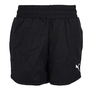 プーマ（PUMA）（キッズ）短パン ショートパンツ ESS アクティブ ショーツ 589037 01 BLK  給水速乾 ブラック 黒