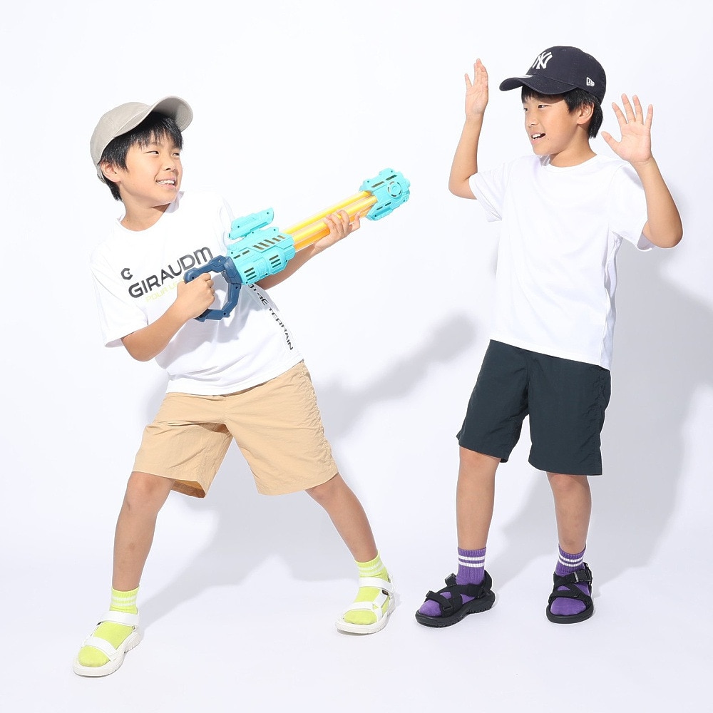 ジローム（GIRAUDM）（キッズ）ジュニア ウーブン ハーフパンツ PT4S0069-TR868-GRJY BEG