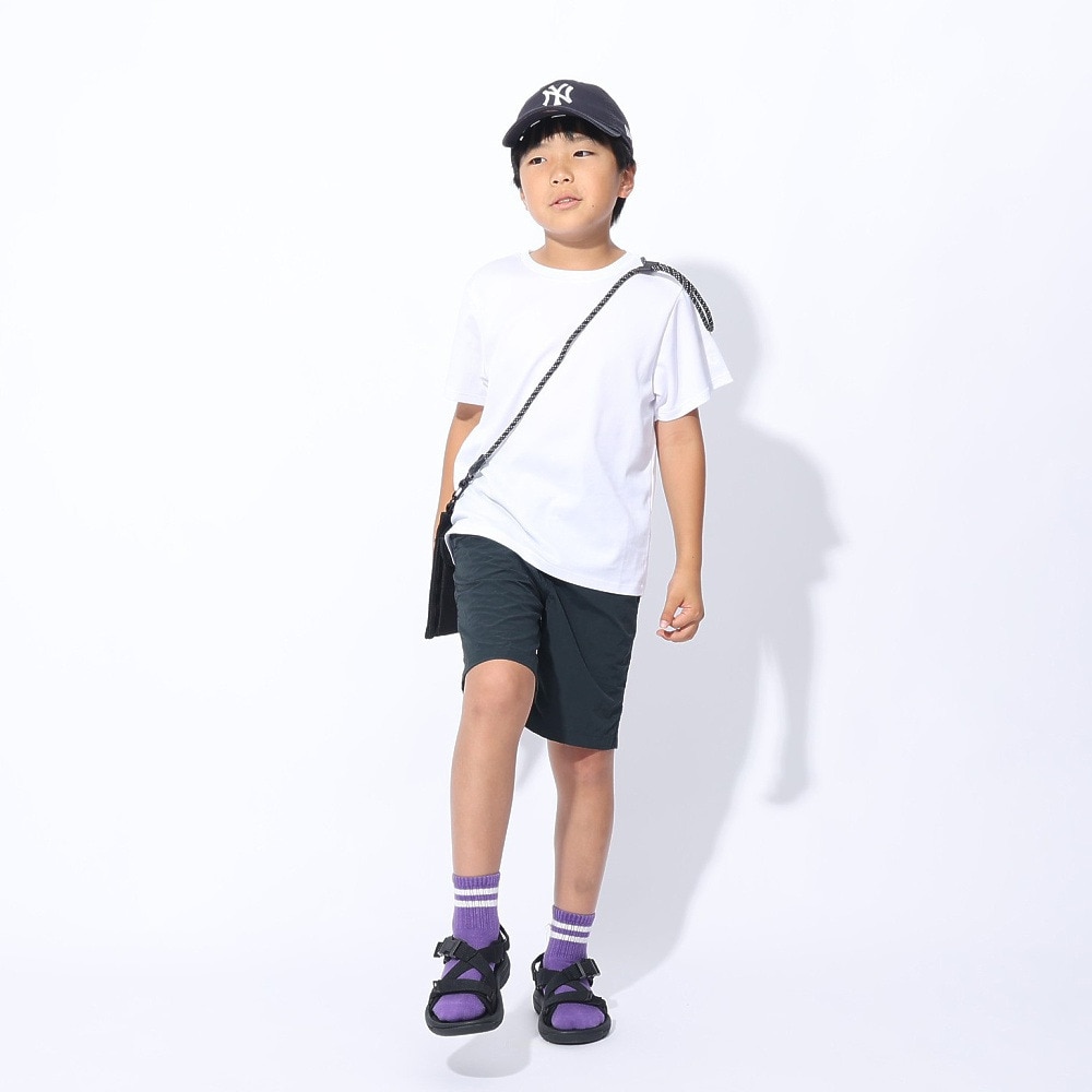 ジローム（GIRAUDM）（キッズ）ジュニア ウーブンハーフパンツ PT4S0069-TR868-GRJY BLK