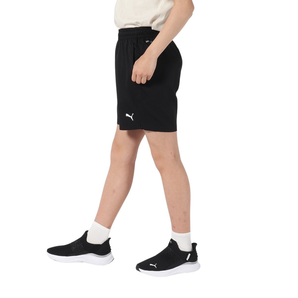 プーマ（PUMA）（キッズ）ジュニア TAD ESS ウーブン ショーツ 527189 01 BLK
