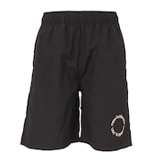 (キッズ)ジュニア ロゴ ウーブンショーツ ABS55522BLK