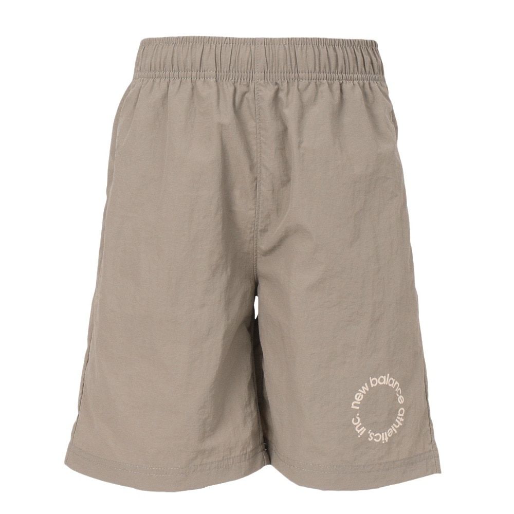 ニューバランス（new balance）（キッズ）ジュニア ロゴウーブンショーツ ABS55522DOK