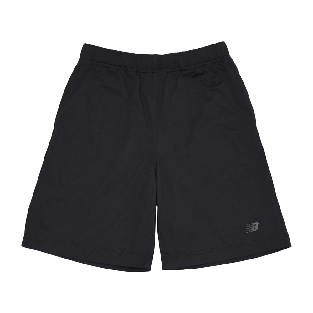 ニューバランス（new balance）（キッズ）ジュニア UV DRY ロゴニットショーツ ABS55526BK