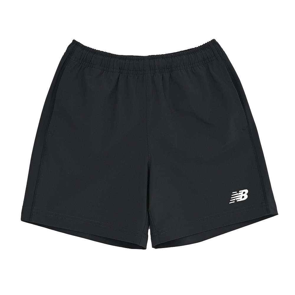 ニューバランス（new balance）（キッズ）ウーブンショートパンツ7インチ YS51007BK