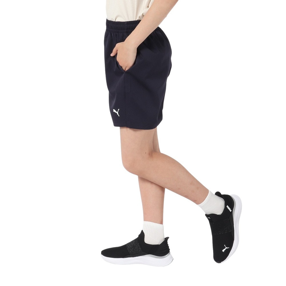 プーマ（PUMA）（キッズ）ジュニア TAD ESS ウーブン ショーツ 527189 16 NVY