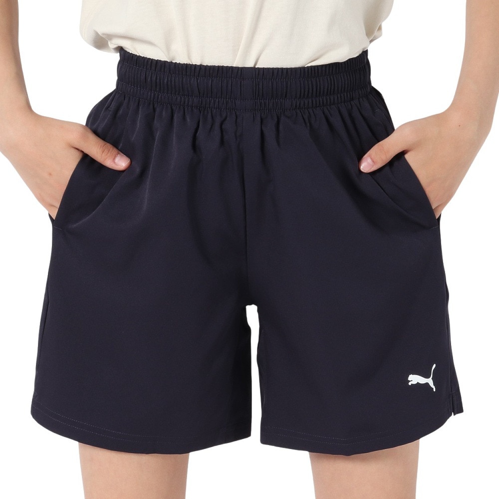 プーマ（PUMA）（キッズ）ジュニア TAD ESS ウーブン ショーツ 527189 16 NVY