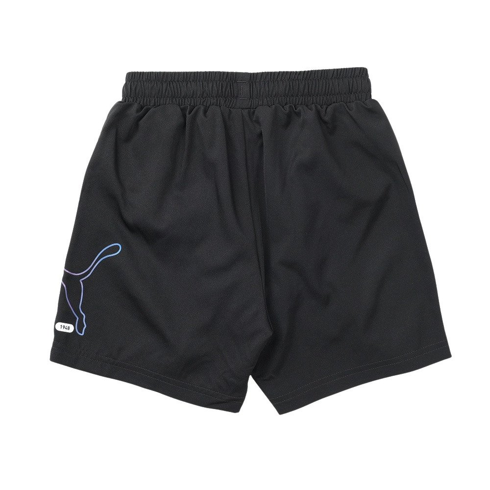 PUMA パルメイラス　ショートパンツ プーマ（PUMA）（キッズ）ジュニア ESS ロゴ LAB ウーブンショート