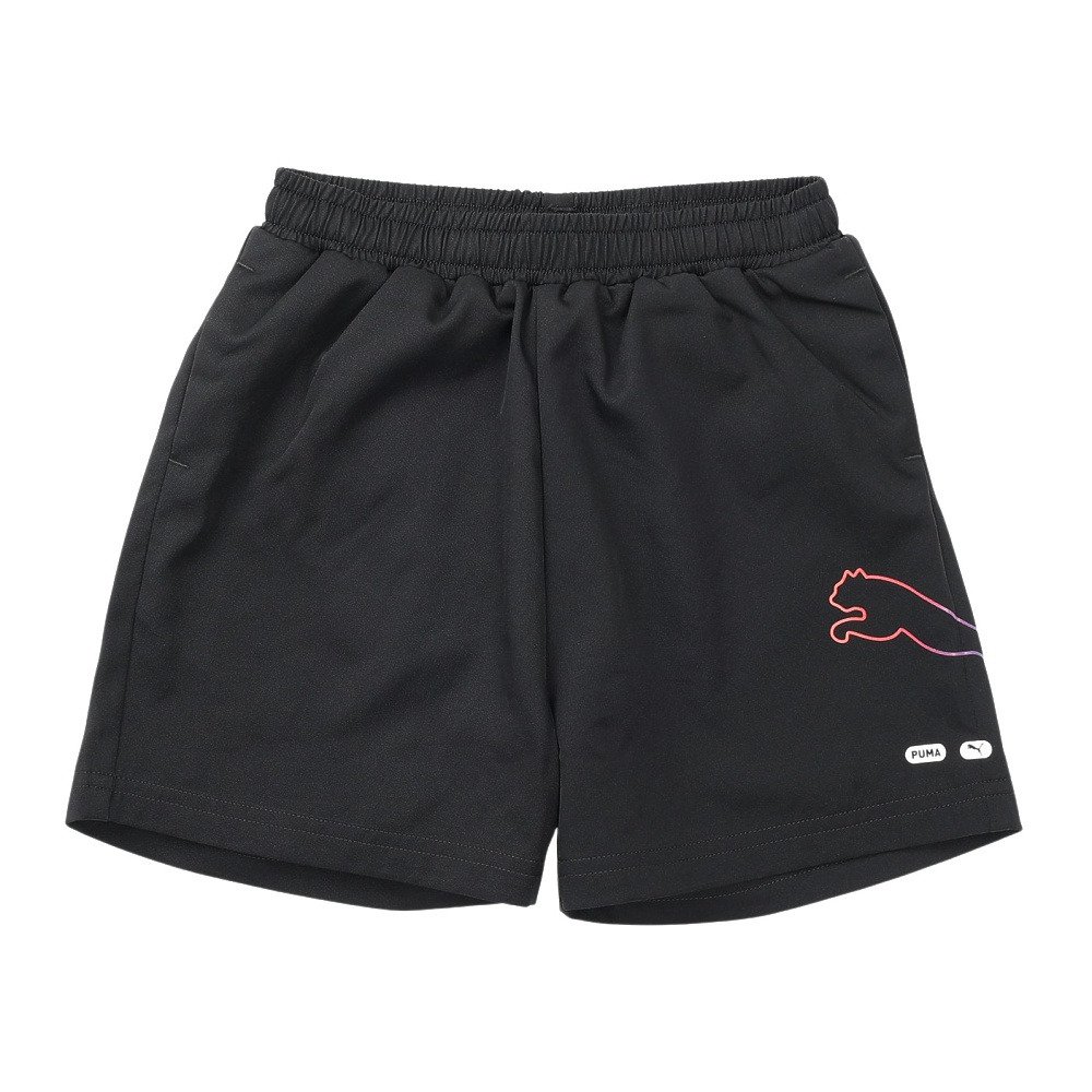 プーマ（PUMA）（キッズ）ジュニア ESS ロゴ LAB ウーブンショート