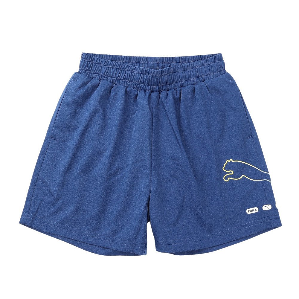 プーマ（PUMA）（キッズ）ジュニア ESS ロゴ LAB ウーブンショート