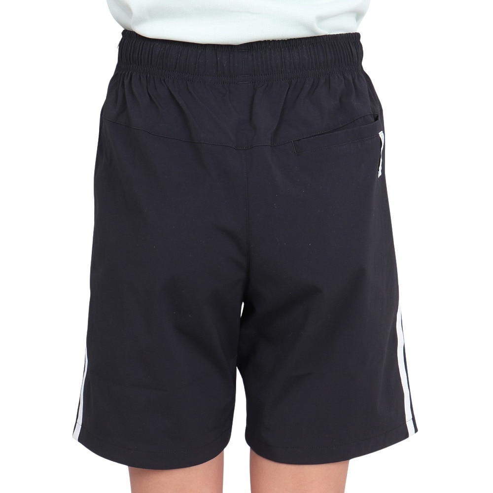 アディダス（adidas）（キッズ）エッセンシャルズプラス ルーズフィット スリーストライプス ウーブンショーツ キッズ KWF37-JE1737