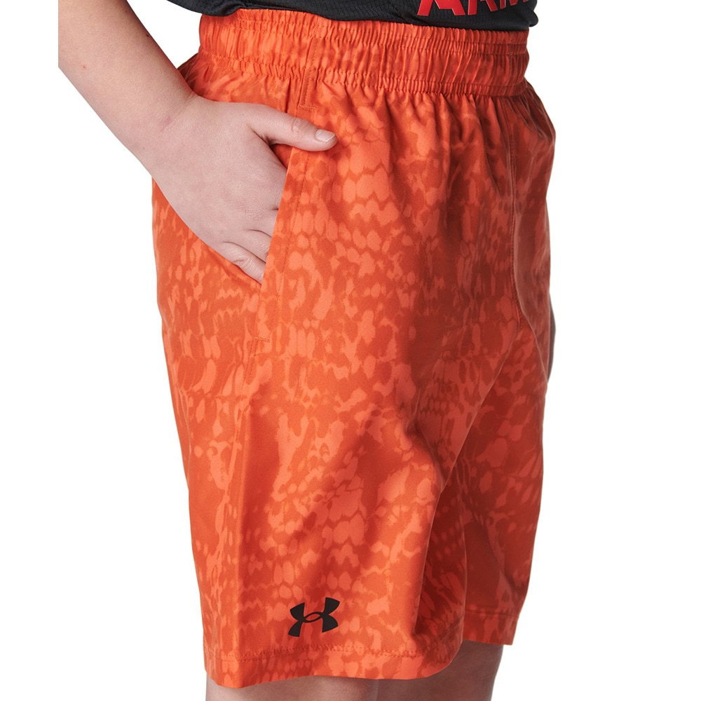 アンダーアーマー（UNDER ARMOUR）（キッズ）ジュニア テック ウーブン プリント ショーツ 1377263 847