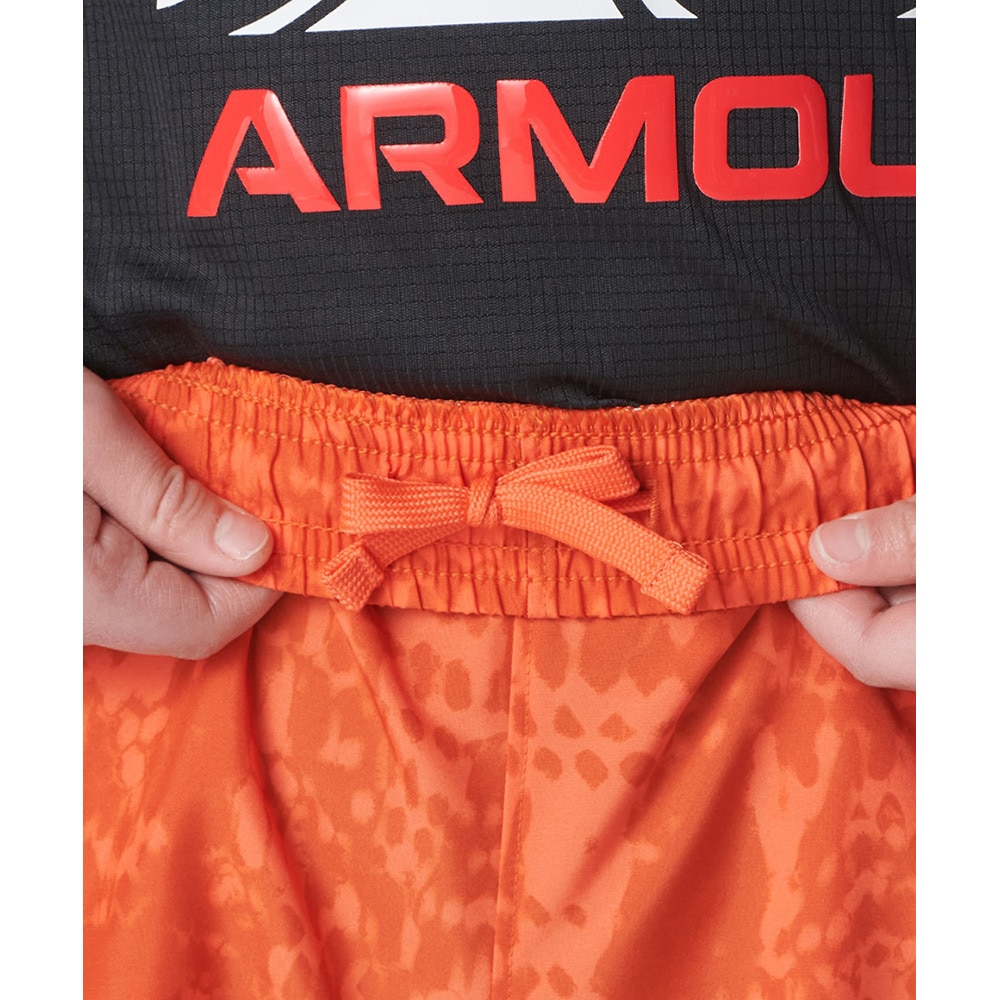 アンダーアーマー（UNDER ARMOUR）（キッズ）ジュニア テック ウーブン プリント ショーツ 1377263 847