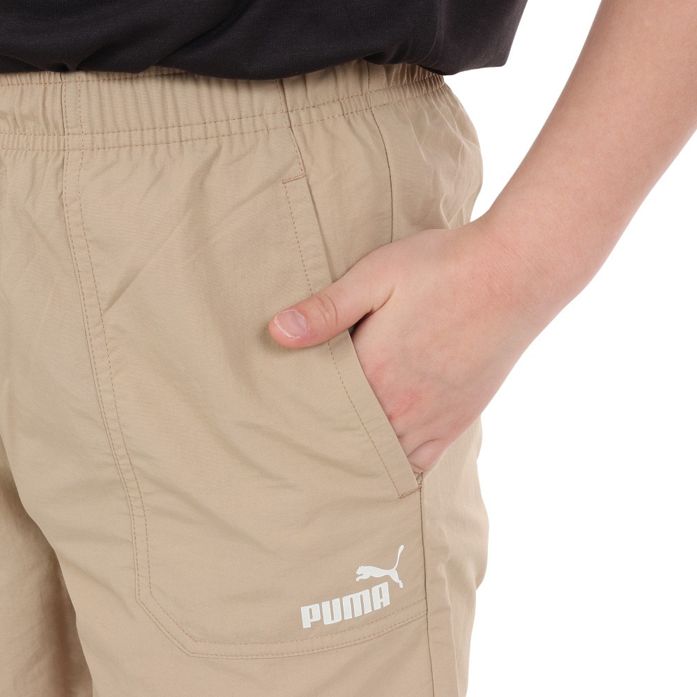 プーマ（PUMA）（キッズ）キッズ ボーイズ ESSプラス MID 90s ウーブン ショーツ 680550 83 CML