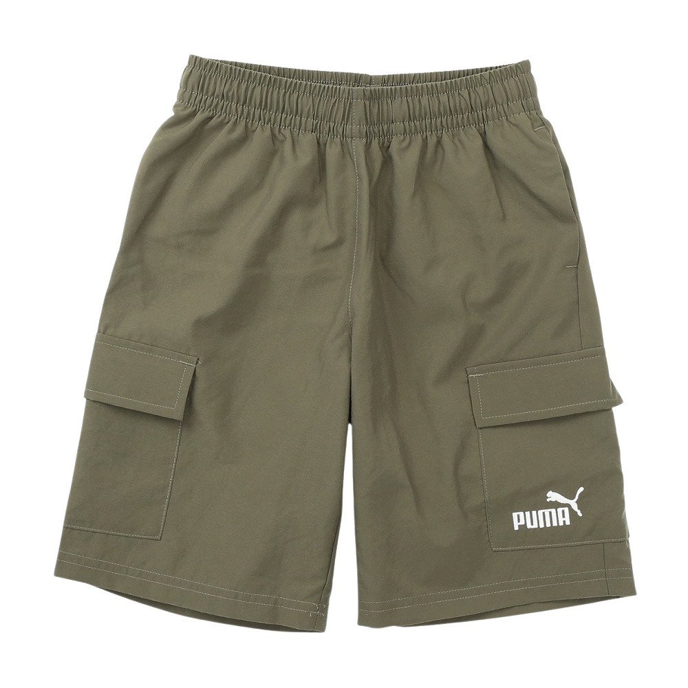 プーマ（PUMA）（キッズ）ジュニア ESS NO.1ウーブン カーゴショーツ