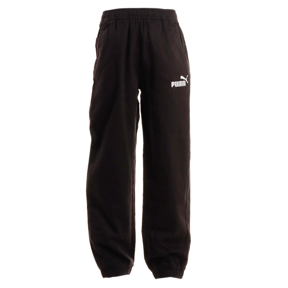  キッズ ESS ウーブン パンツ 580715 01 BLK