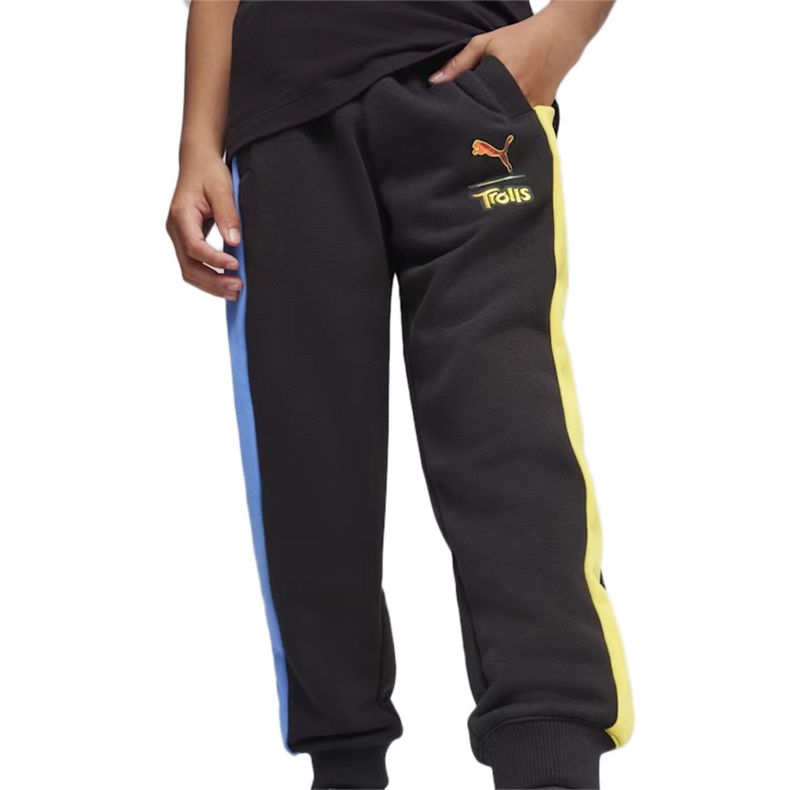 プーマ（PUMA）（キッズ）PUMA×トロールズ T7 トラック パンツ 624855 01 BLK