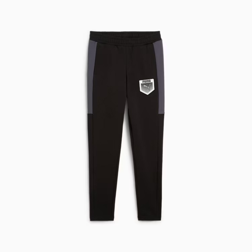 プーマ（PUMA）（キッズ）ボーイズ アクティブ スポーツ グラフィック パンツ 687743 01 BLK