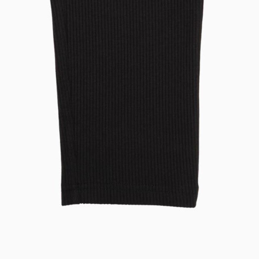 プーマ（PUMA）（キッズ）ジュニア ESS エレベーテッド ハイウェスト ストレートレッグ リブパンツ 694246 01 BLK