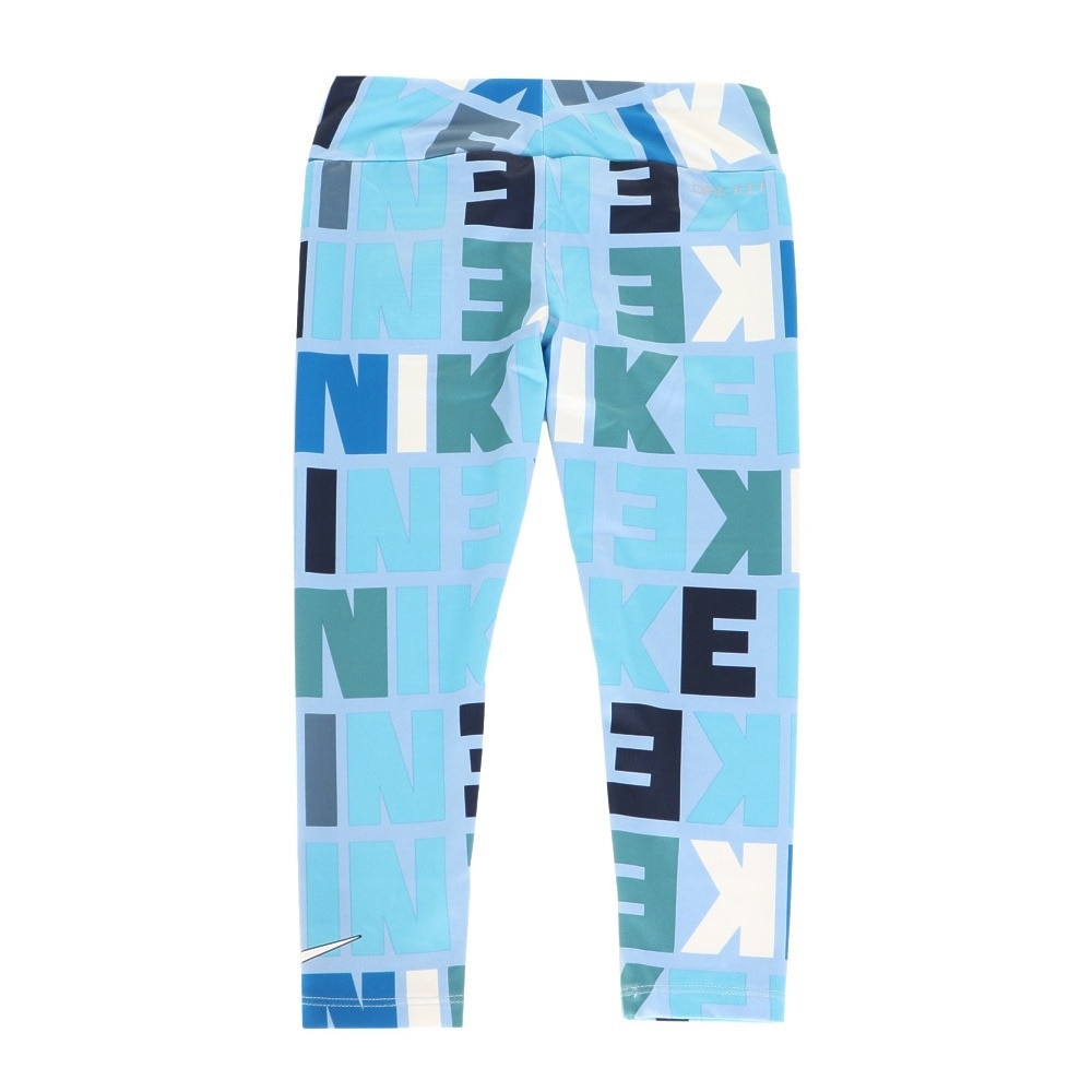 ナイキ（NIKE）（キッズ）パンツ キッズ レギンス BLOCK PRINT AOP LEGGING 36K674-U8K ※要サイズ確認
