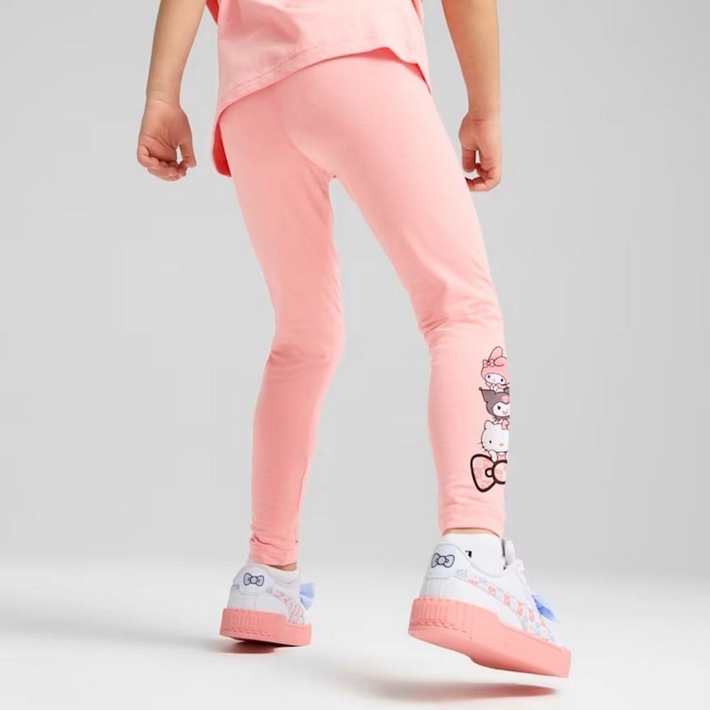 プーマ（PUMA）（キッズ）ハローキティ アンド フレンズ ハイウエスト レギンス 630064 18 PNK
