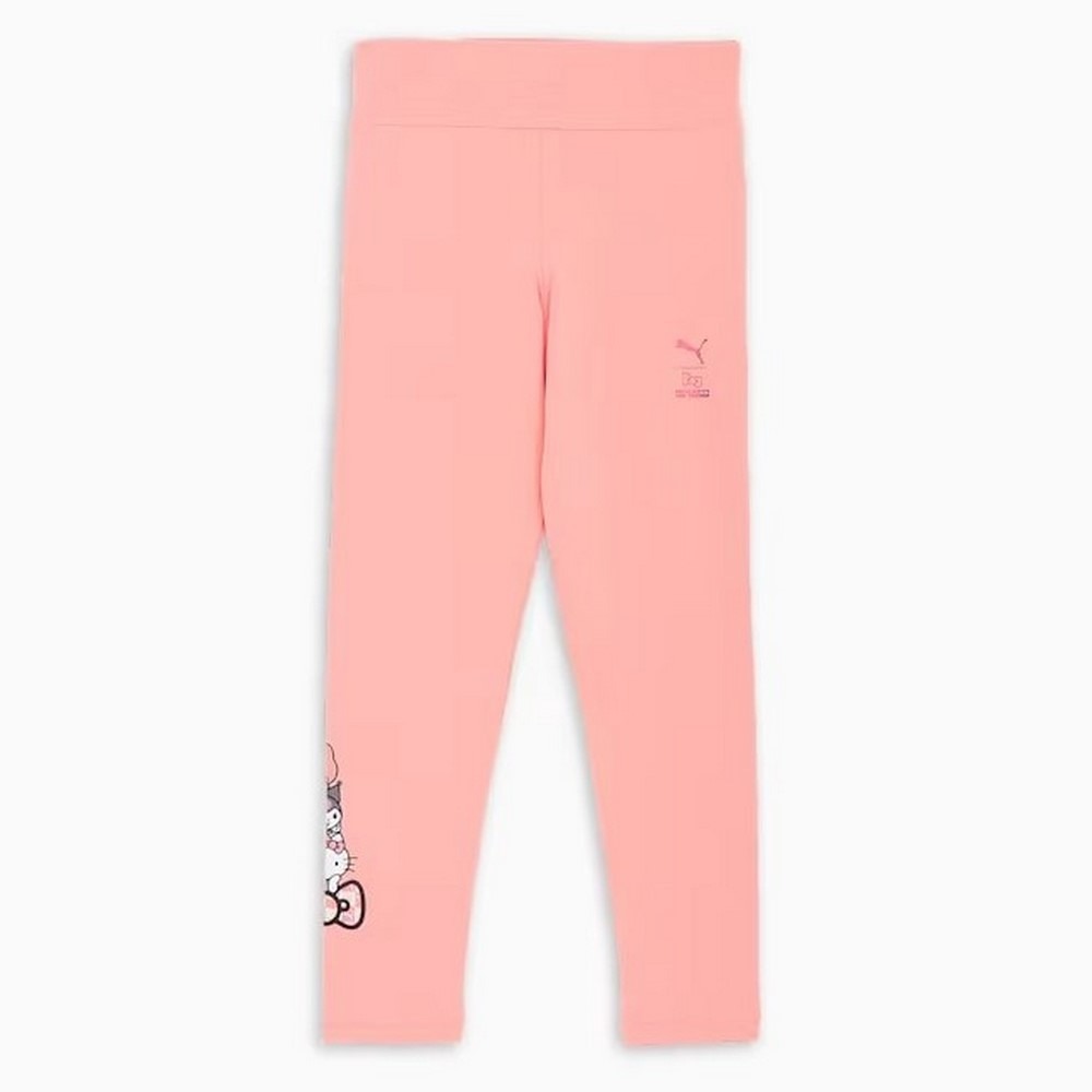 プーマ（PUMA）（キッズ）ハローキティ アンド フレンズ ハイウエスト レギンス 630064 18 PNK