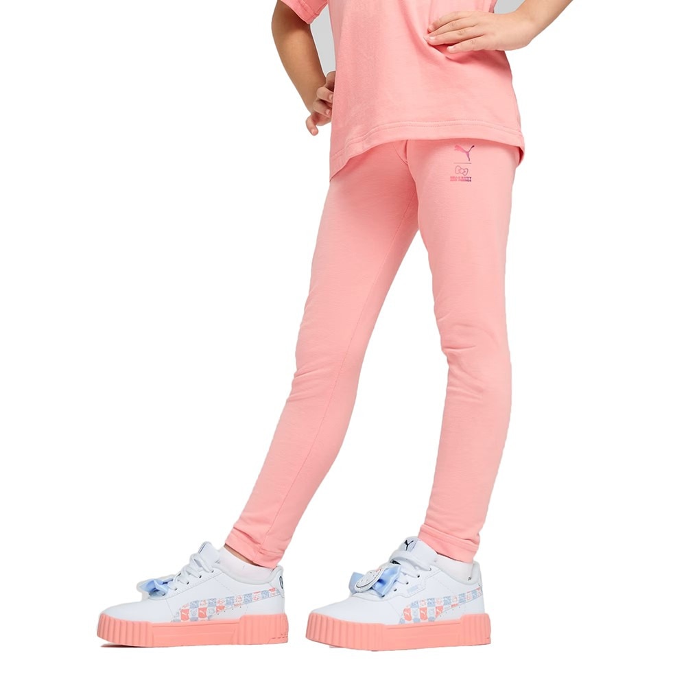プーマ（PUMA）（キッズ）ハローキティ アンド フレンズ ハイウエスト レギンス 630064 18 PNK