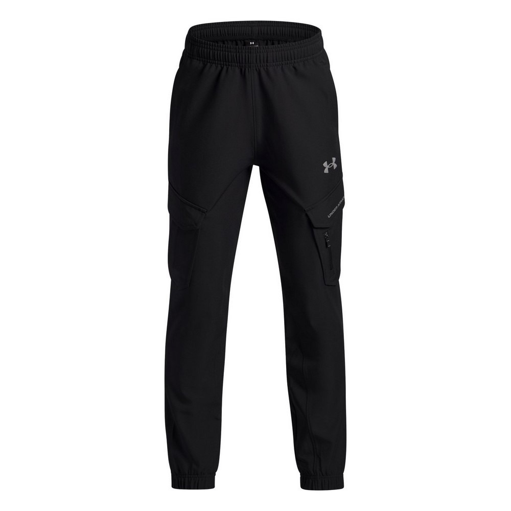 アンダーアーマー（UNDER ARMOUR）（キッズ）ウーブン カーゴ ジョガーパンツ 6008924 001
