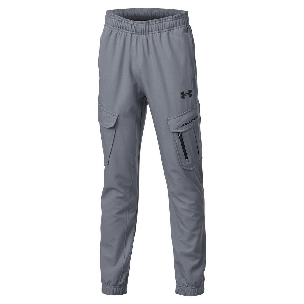 アンダーアーマー（UNDER ARMOUR）（キッズ）ウーブン カーゴ ジョガーパンツ 6008924 024