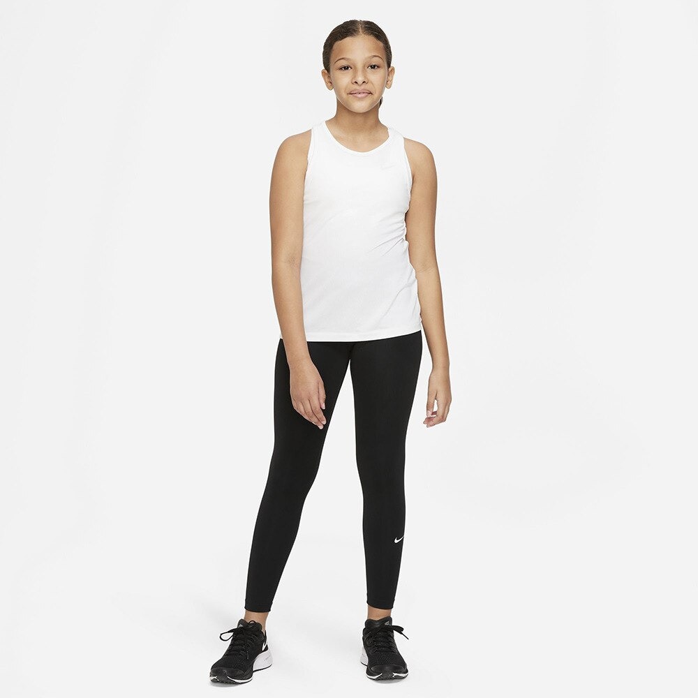 ナイキ（NIKE）（キッズ）ジュニア YTH ガールズ ドライフィット ワン レギンス DQ8836-010