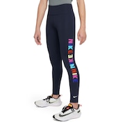 ナイキ(NIKE)(キッズ)ジュニア YTH ガールズ スポーツタイツ ドライフィット ワン ロゴ PRNT レギンス