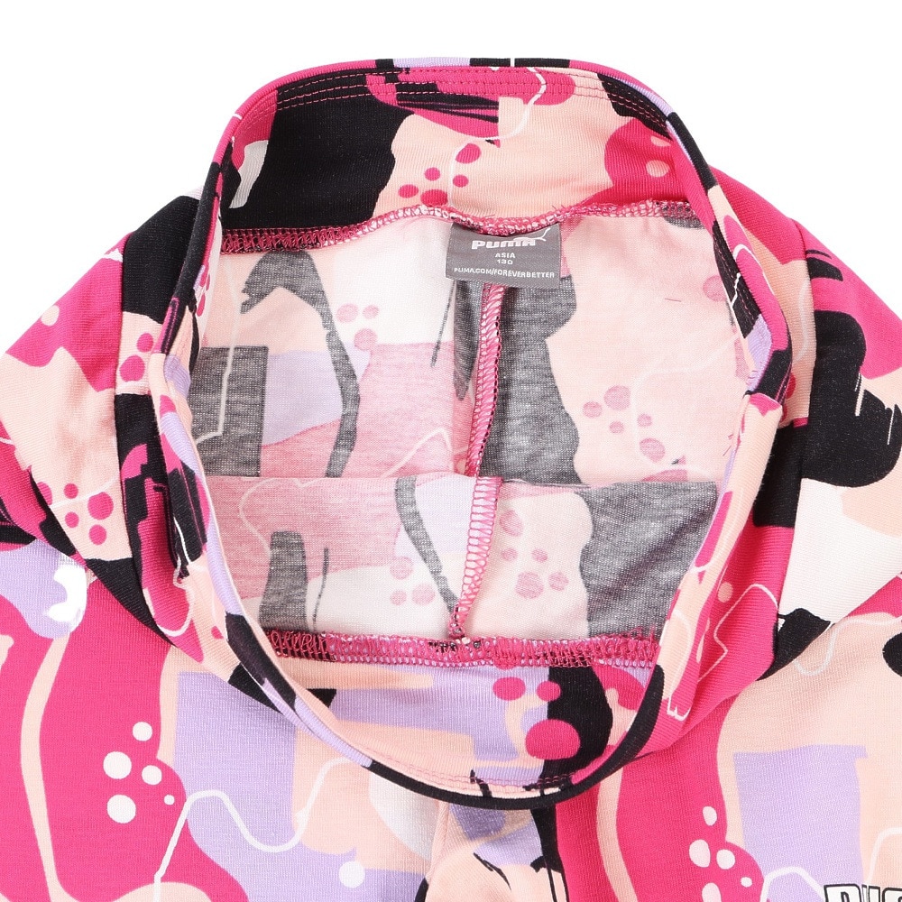 プーマ（PUMA）（キッズ）ガールズ ESS+ ストリートアート AOP レギンス 675761 64 ROS