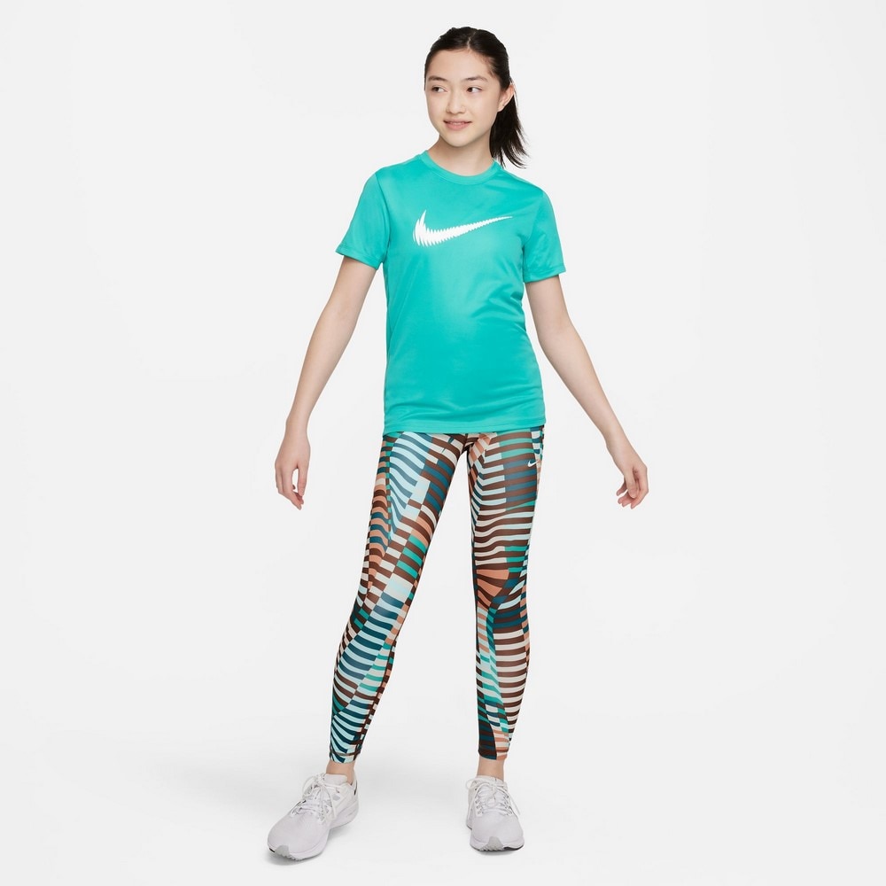 ナイキ（NIKE）（キッズ）パンツ キッズ ガールズ ドライフィット スポーツタイツ FD2867-346