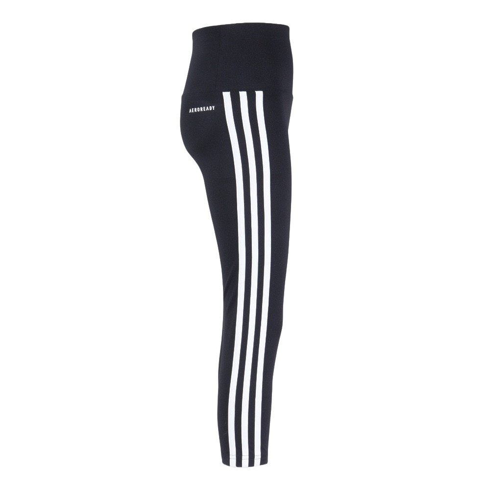 アディダス（adidas）（キッズ）ジュニア エッセンシャルズ スリーストライプス ハイウエストレギンス ECK75-HR5786