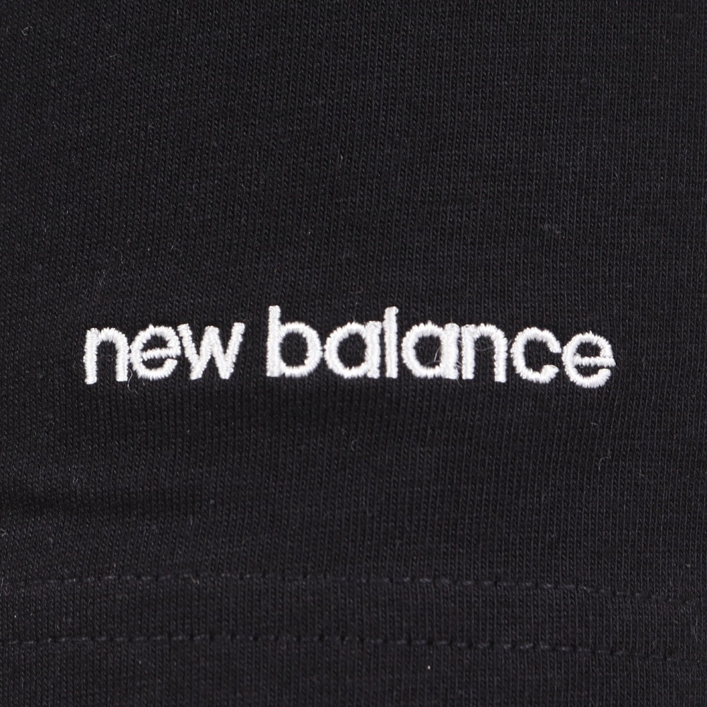 ニューバランス（new balance）（キッズ）吸水速乾 Linear logo ニットショーツ ABS45064BK