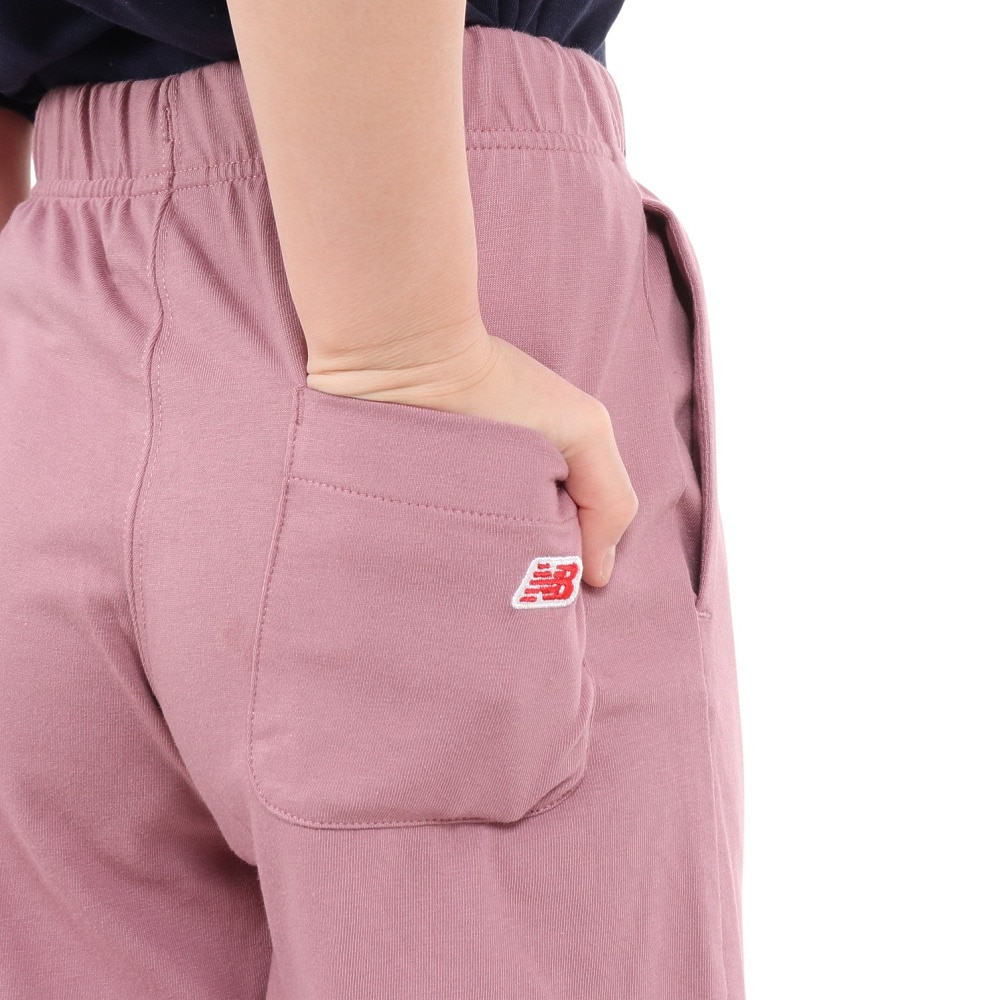 ニューバランス（new balance）（キッズ）吸水速乾 Linear logo ニットショーツ ABS45064RSE