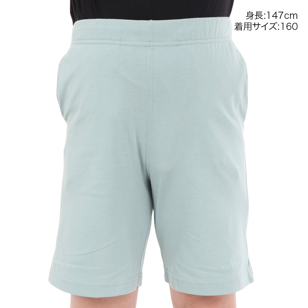 ニューバランス（new balance）（キッズ）吸水速乾 Linear logo ニットショーツ ABS45064SAM