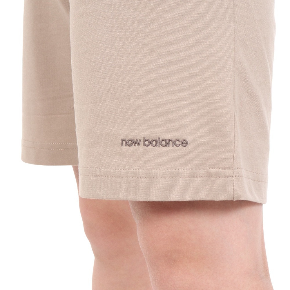 ニューバランス（new balance）（キッズ）吸水速乾 Linear logo ニットショーツ ABS45064SOT