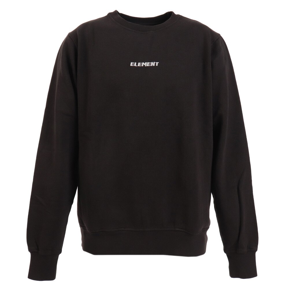 SIZE POP WASHED クルーネック スウェット AJ022002 BLK オンライン価格