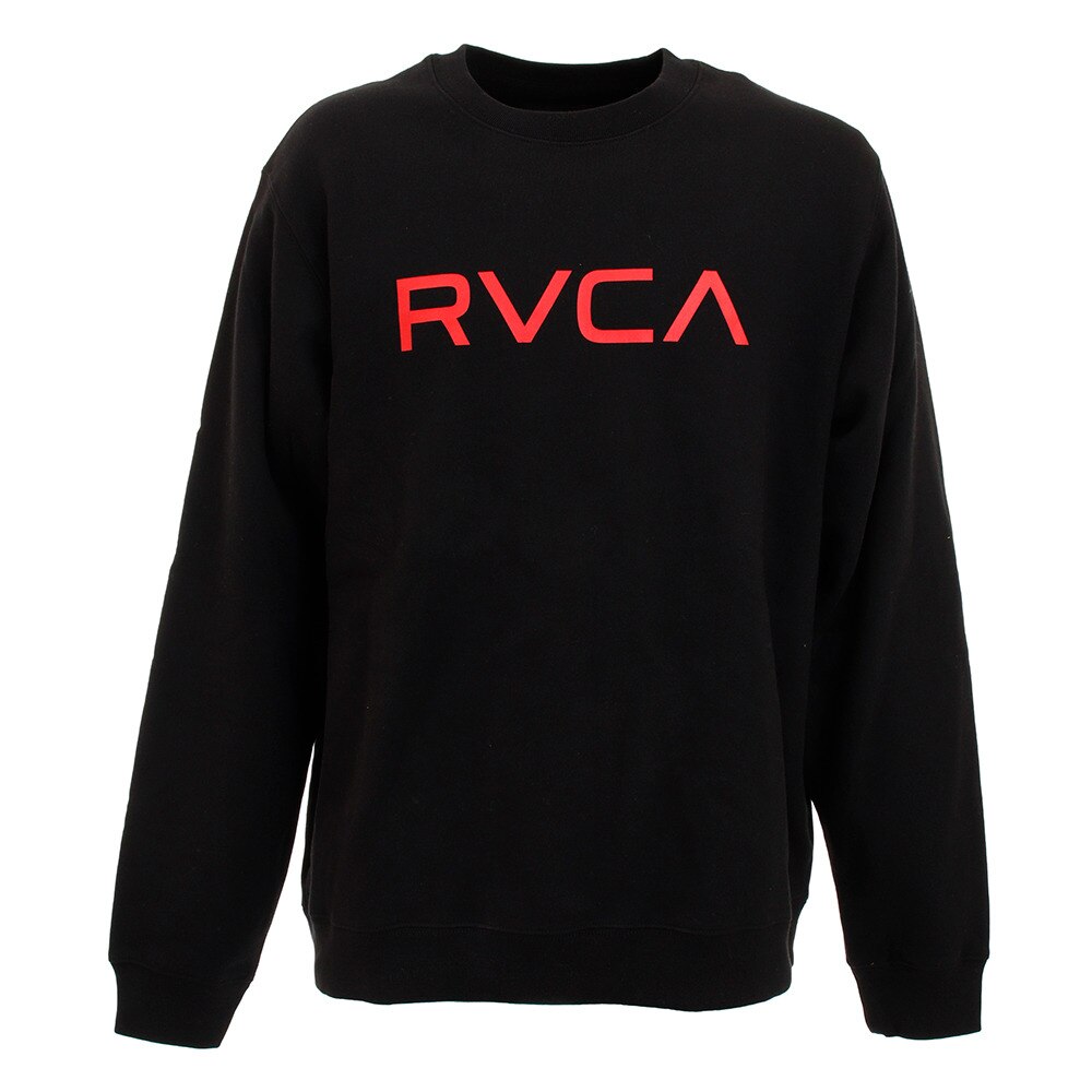 ＜スーパースポーツ ゼビオ＞ BIG RVCA CREW トレーナー AJ042001 BLK オンライン価格画像