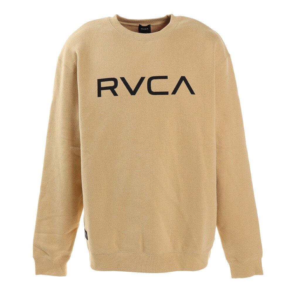 ＜スーパースポーツ ゼビオ＞ BIG RVCA CREW トレーナー BA042004 BEG画像