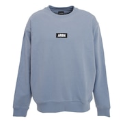 エアボーン（ARBN）（メンズ）BOX ロゴ クルーネックスウェット ARBN21aw-007-D.BLU