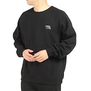 ルーカ（RVCA）（メンズ）長袖 トレーナー HAMPTON CREW ブラック プルオーバー BC042038 BLK