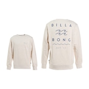 ビラボン(BILLABONG)(メンズ)ONE TIME トレーナー BC012005 OAT